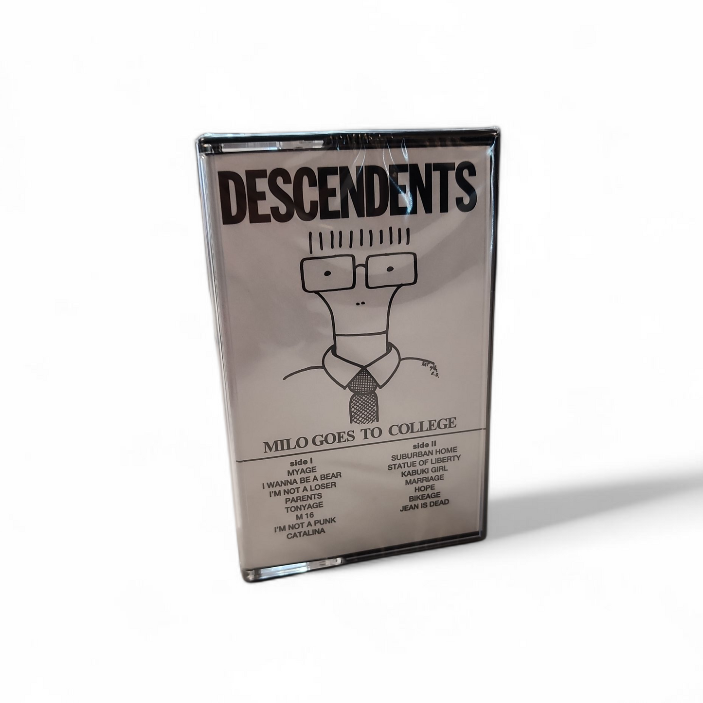 Descendents Milo Goes To College Cassette Tape