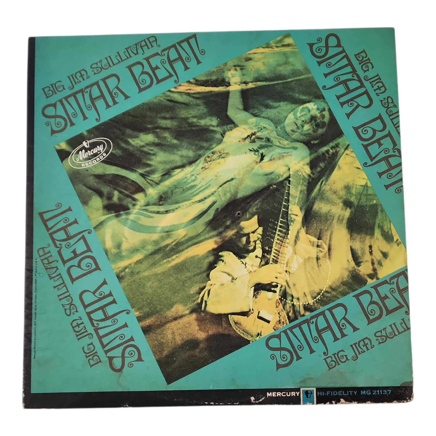 Big Jim Sullivan Sitar Beat Vinyl Record
