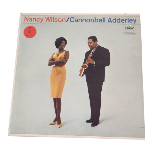Nancy Wilson and Cannonball Adderley Vinyl Record Album