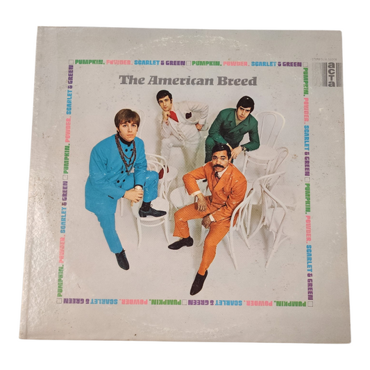 American Breed Pumpkin Powder Scarlet and Green Vinyl Record Album