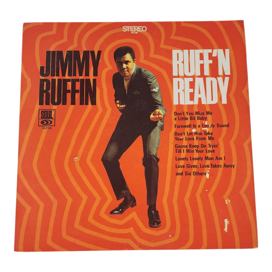 Jimmy Ruffin Ruff N' Ready Vinyl Record (DJ Copy)