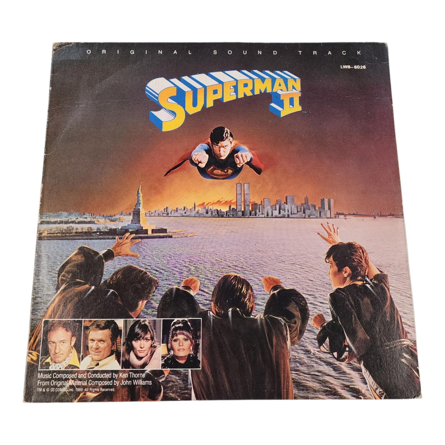 Superman II Soundtrack Vinyl Record