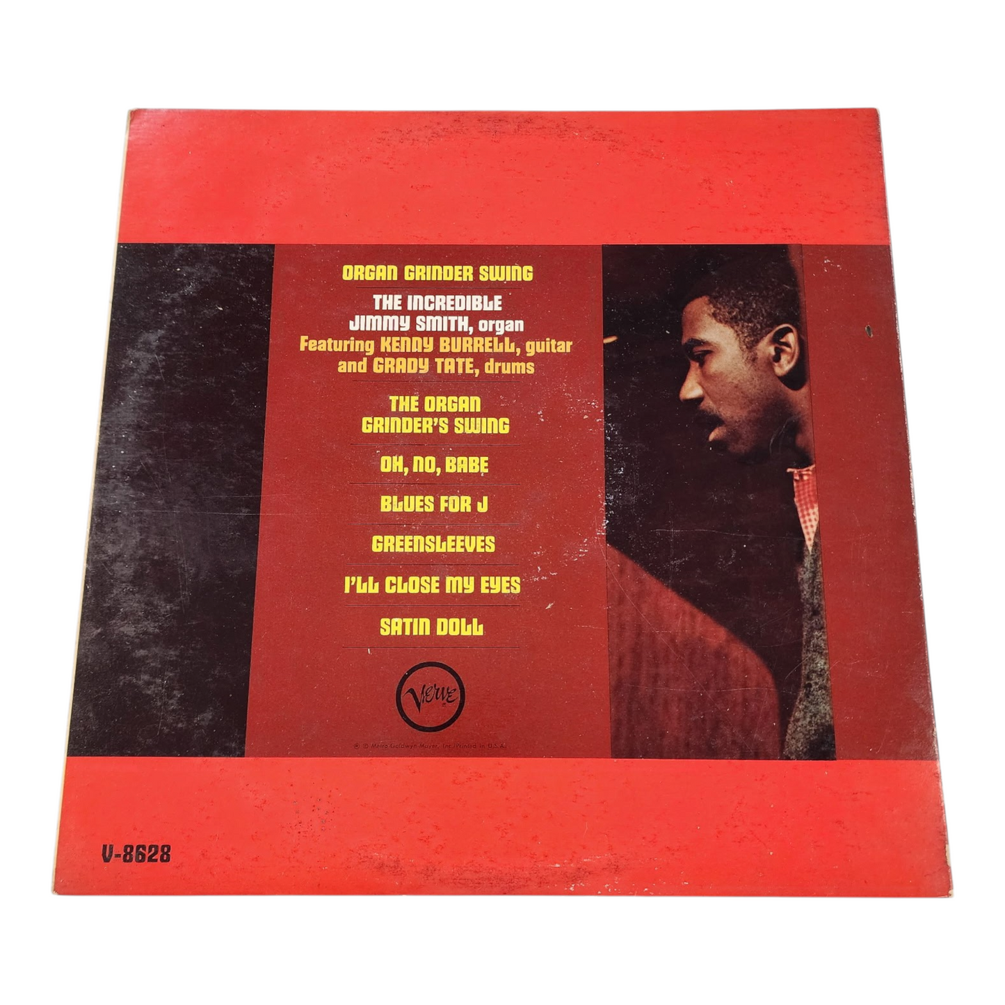Jimmy Smith Ocean Grinder Swing Vinyl Record Album