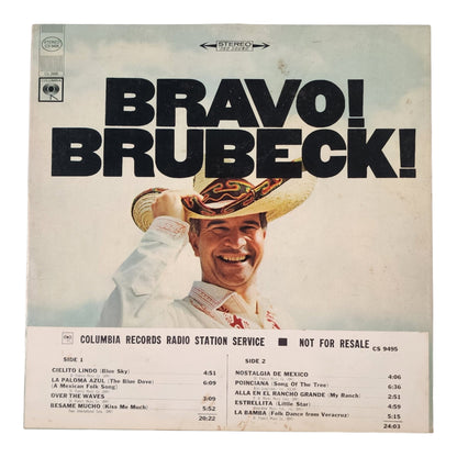 Dave Brubeck Bravo Brubeck Vinyl Record