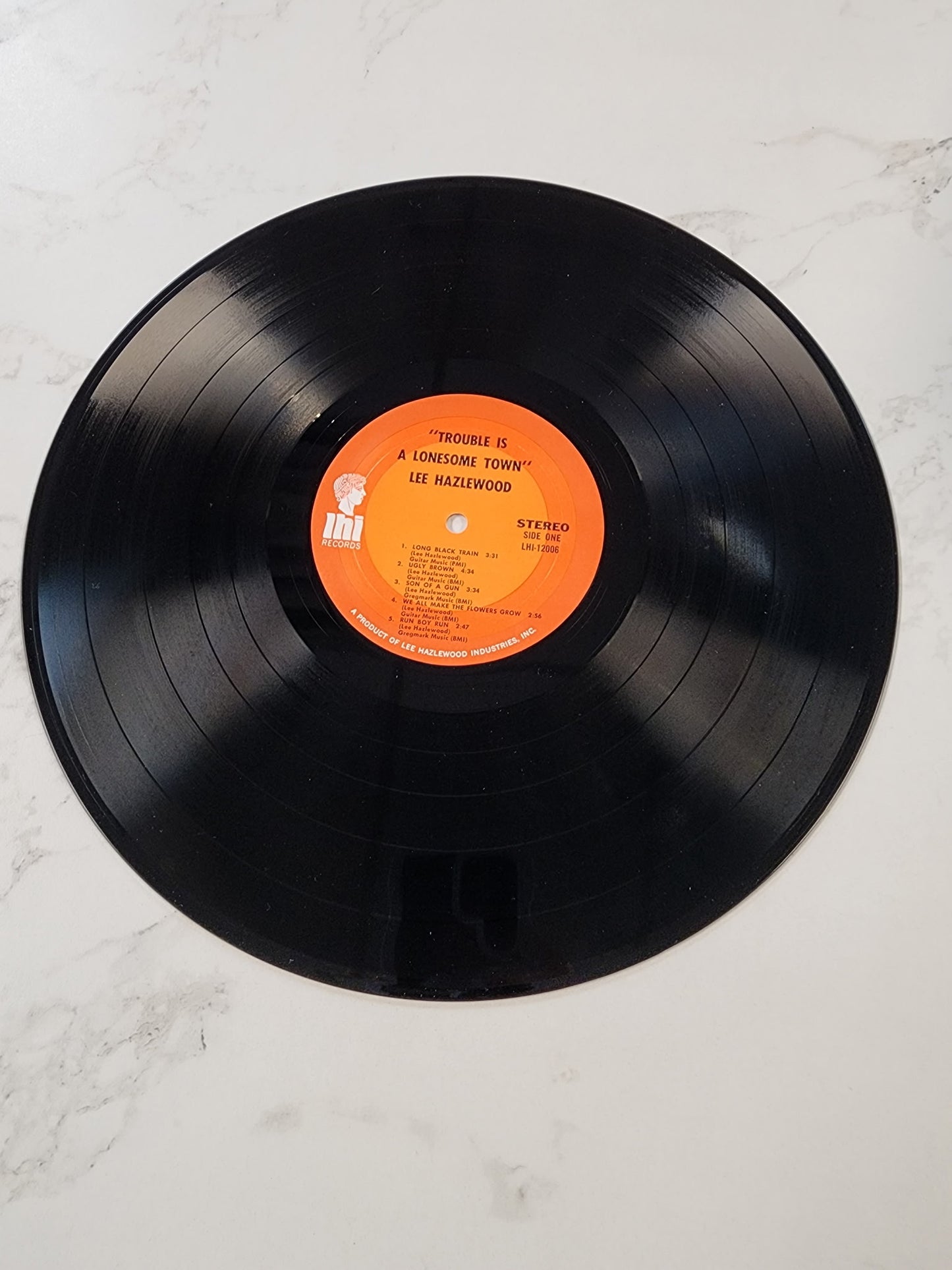 Lee Hazlewood Trouble Is A Lonesome Town Vinyl Record