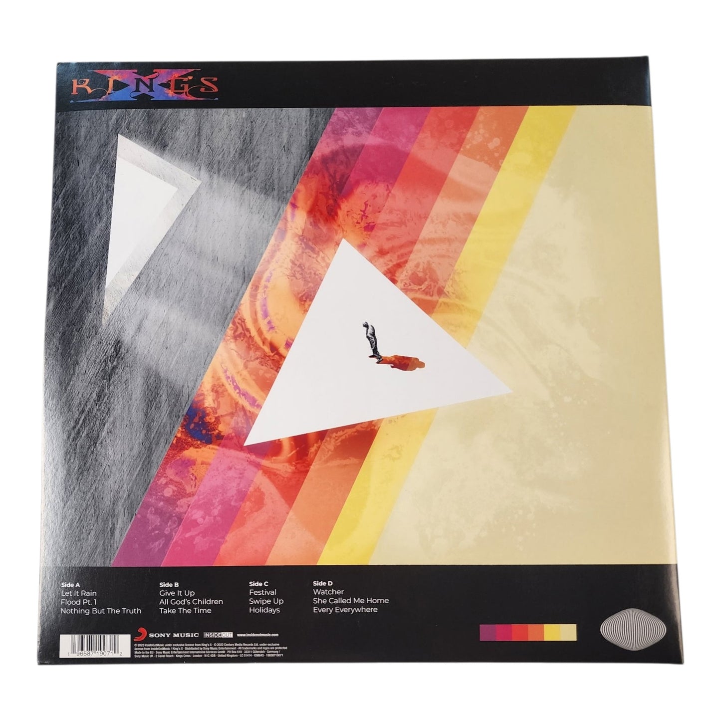 Kings X Three Sides of One Vinyl Record Album