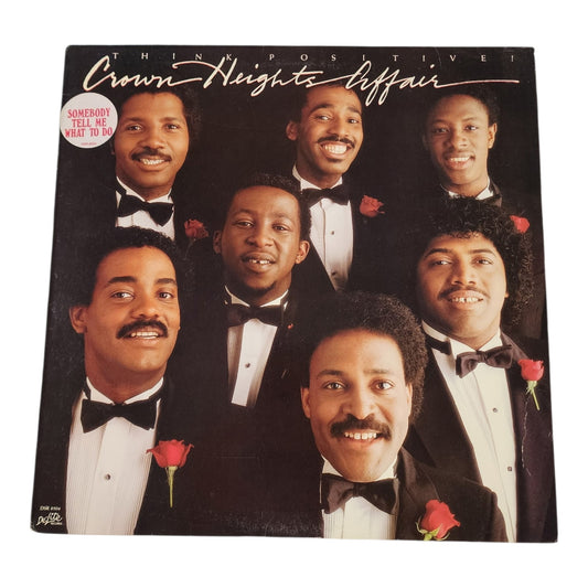 Crown Heights Affair Think Positive Vinyl Record