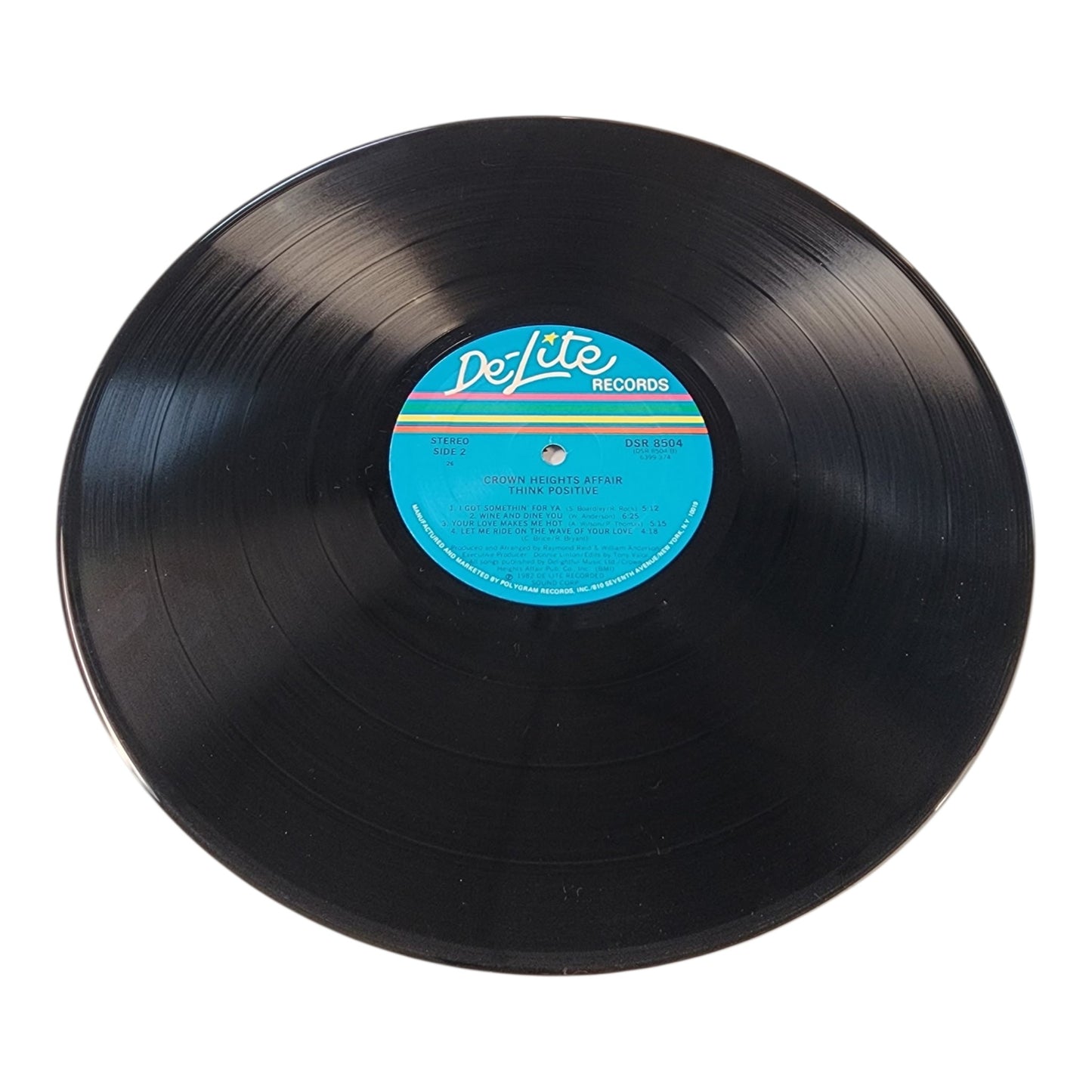 Crown Heights Affair Think Positive Vinyl Record