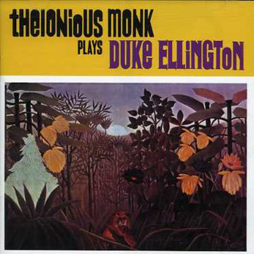 the album cover for Thelonious Monk - Plays Duke Ellington