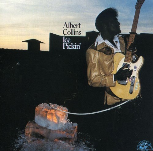 the album cover for Albert Collins - Ice Pickin