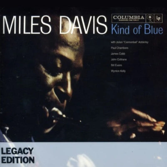 the album cover for Miles Davis - Kind of Blue: 50th Anniversary Legacy Edition
