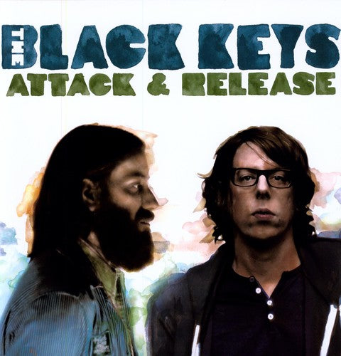 the album cover for The Black Keys - Attack & Release