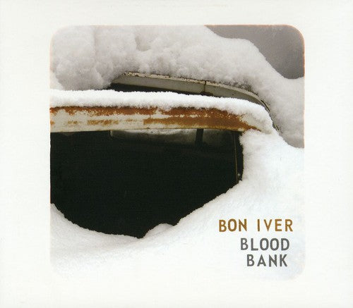 the album cover for Bon Iver - Blood Bank