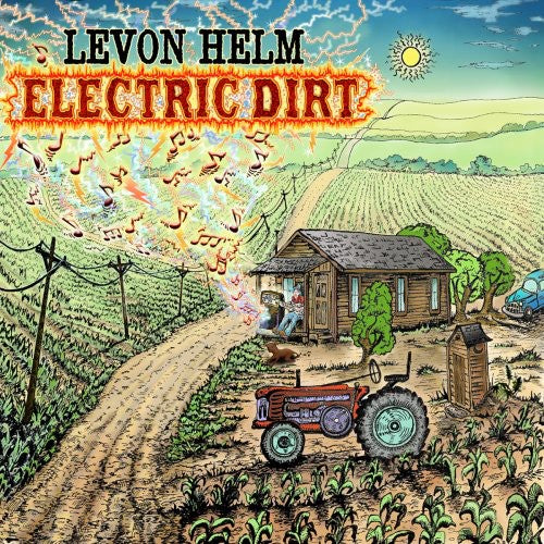 the album cover for Levon Helm - Electric Dirt