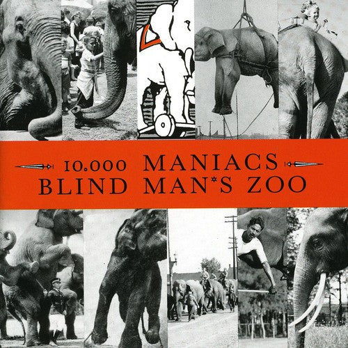 the album cover for 10,000 Maniacs - Blind Man's Zoo