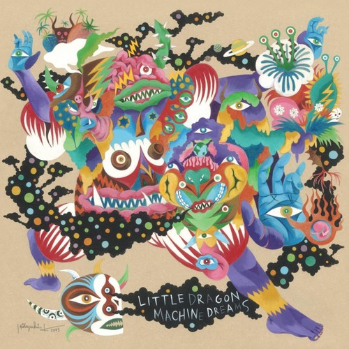 the album cover for Little Dragon - Machine Dreams
