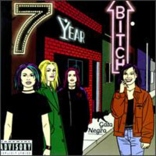 the album cover for 7 Year Bitch - Gato Negro