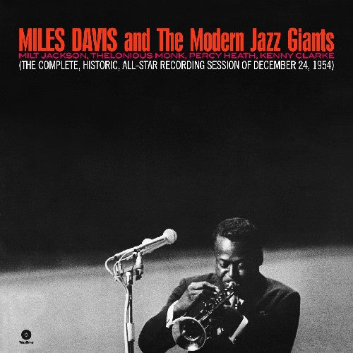 the album cover for Miles Davis / Modern Jazz Giants - Complete Historic All Star Reconding Dec 24 1954