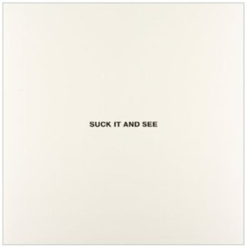 the album cover for Arctic Monkeys - Suck It & See