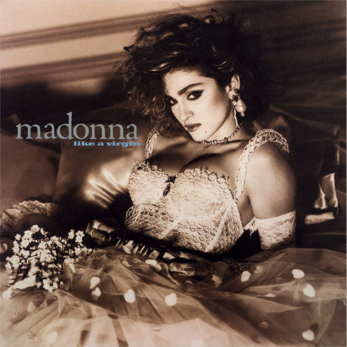 the album cover for Madonna - Like A Virgin [LP]