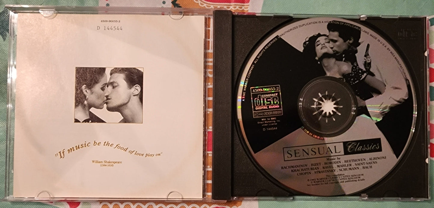 Sensual Classics CD Warner Classics UK 1992