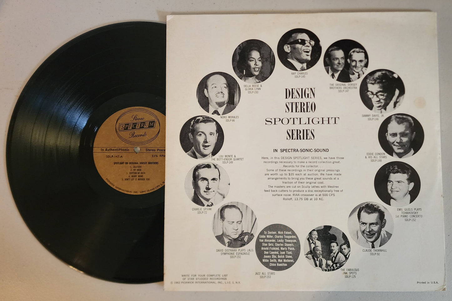 Spotlight on The Dorsey Brothers Vinyl Record Album