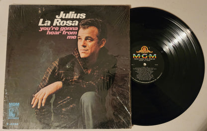 Julius La Rosa You're Gonna Hear From Me Vinyl Record Album