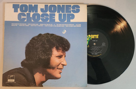 Tom Jones Close Up Vinyl Record Album