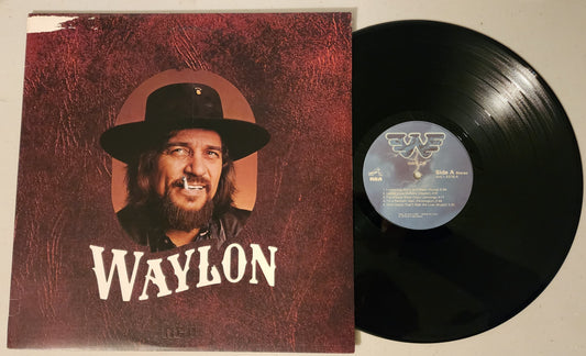 Waylon Jennings Greatest Hits Vinyl Record Album