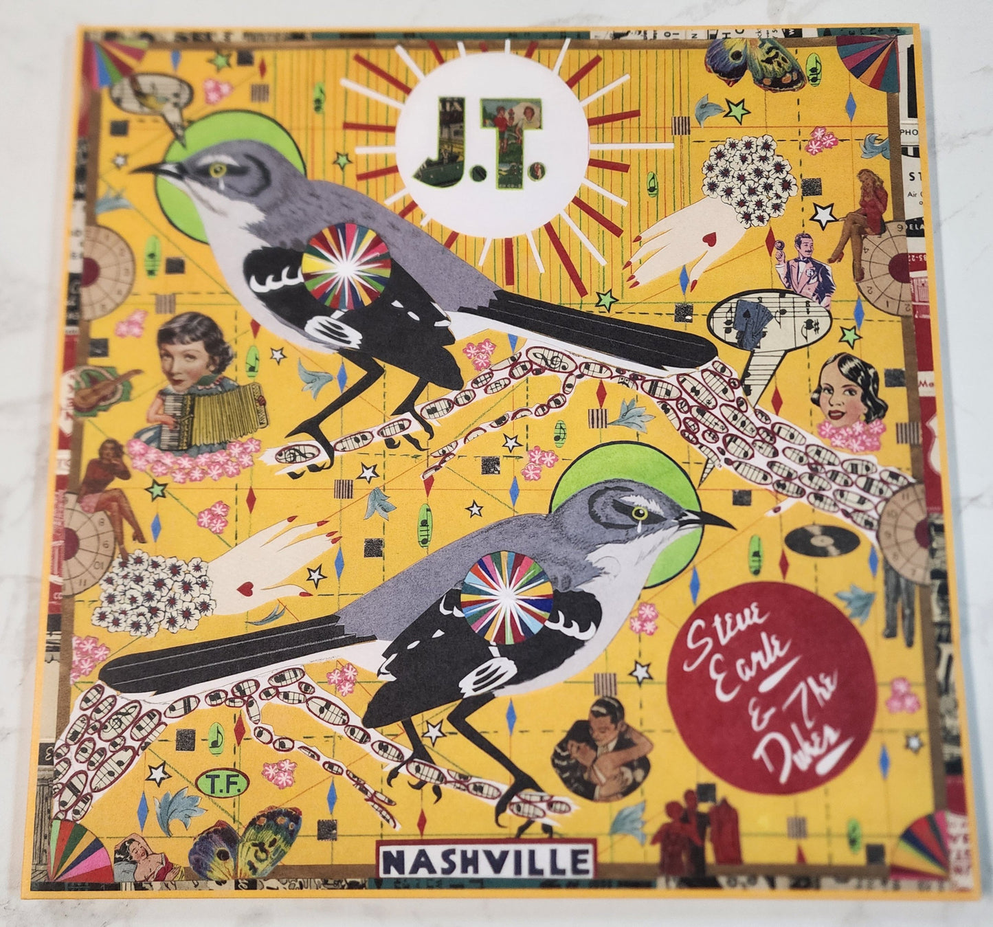 Steve Earle & The Dukes J.T. Vinyl Record Album