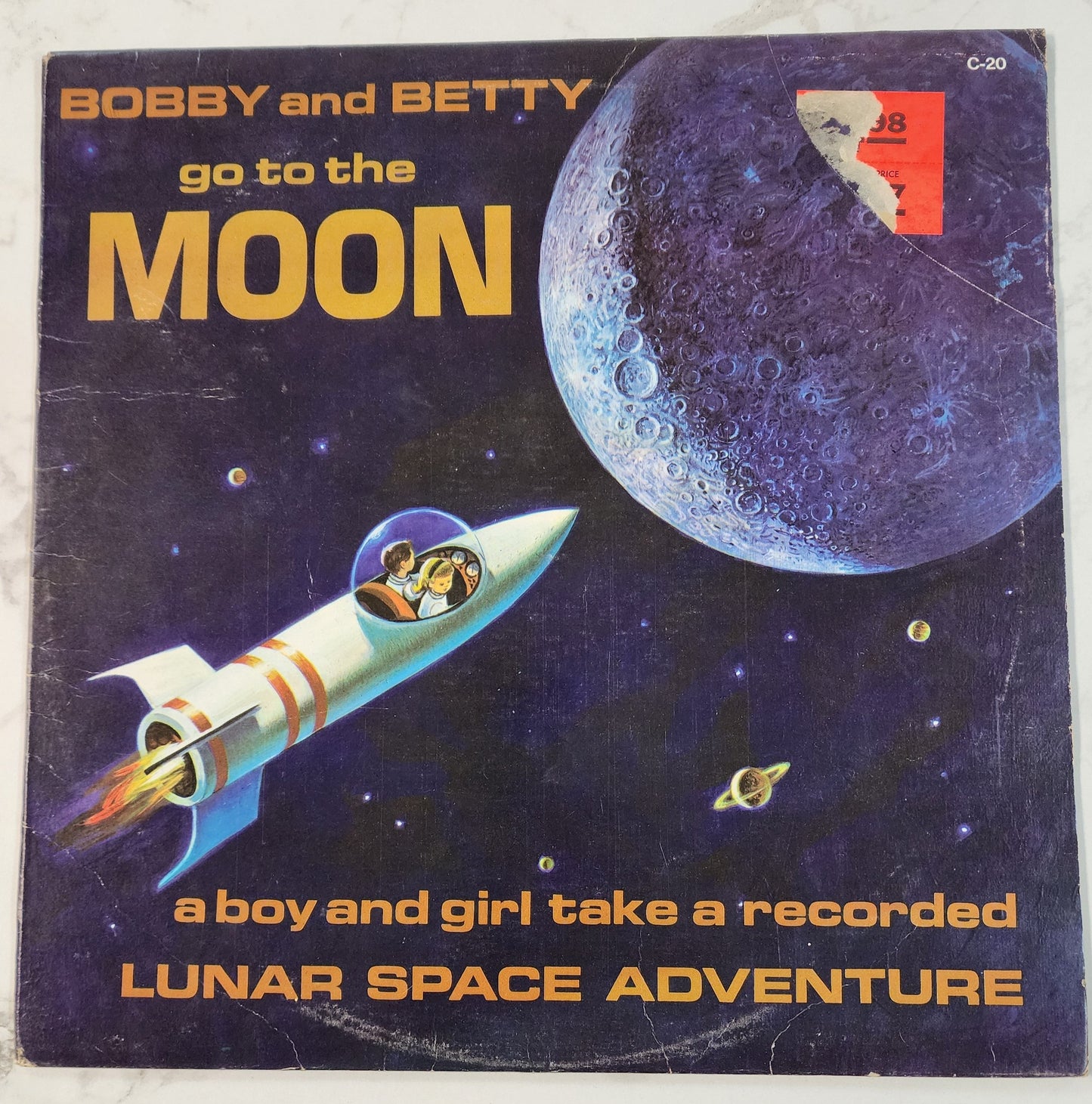 Bobby and Betty Go To The Moon Vinyl Record Album