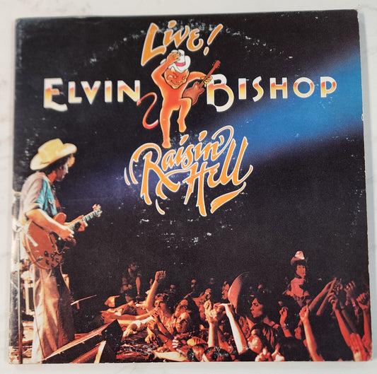 Elvin Bishop Live Raisin' Hell Vinyl Record Album