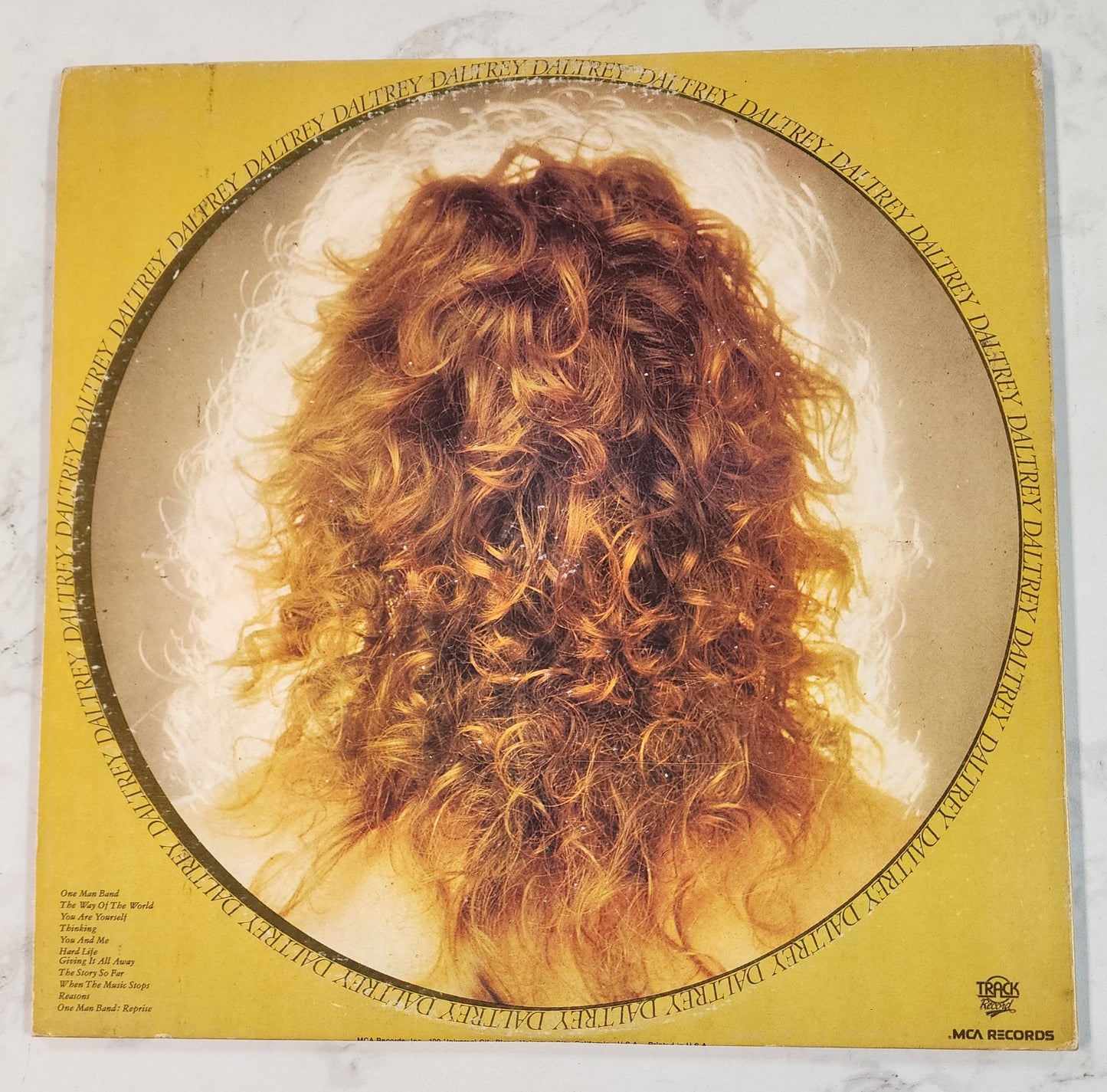 Roger Daltrey Daltrey Vinyl Record Album