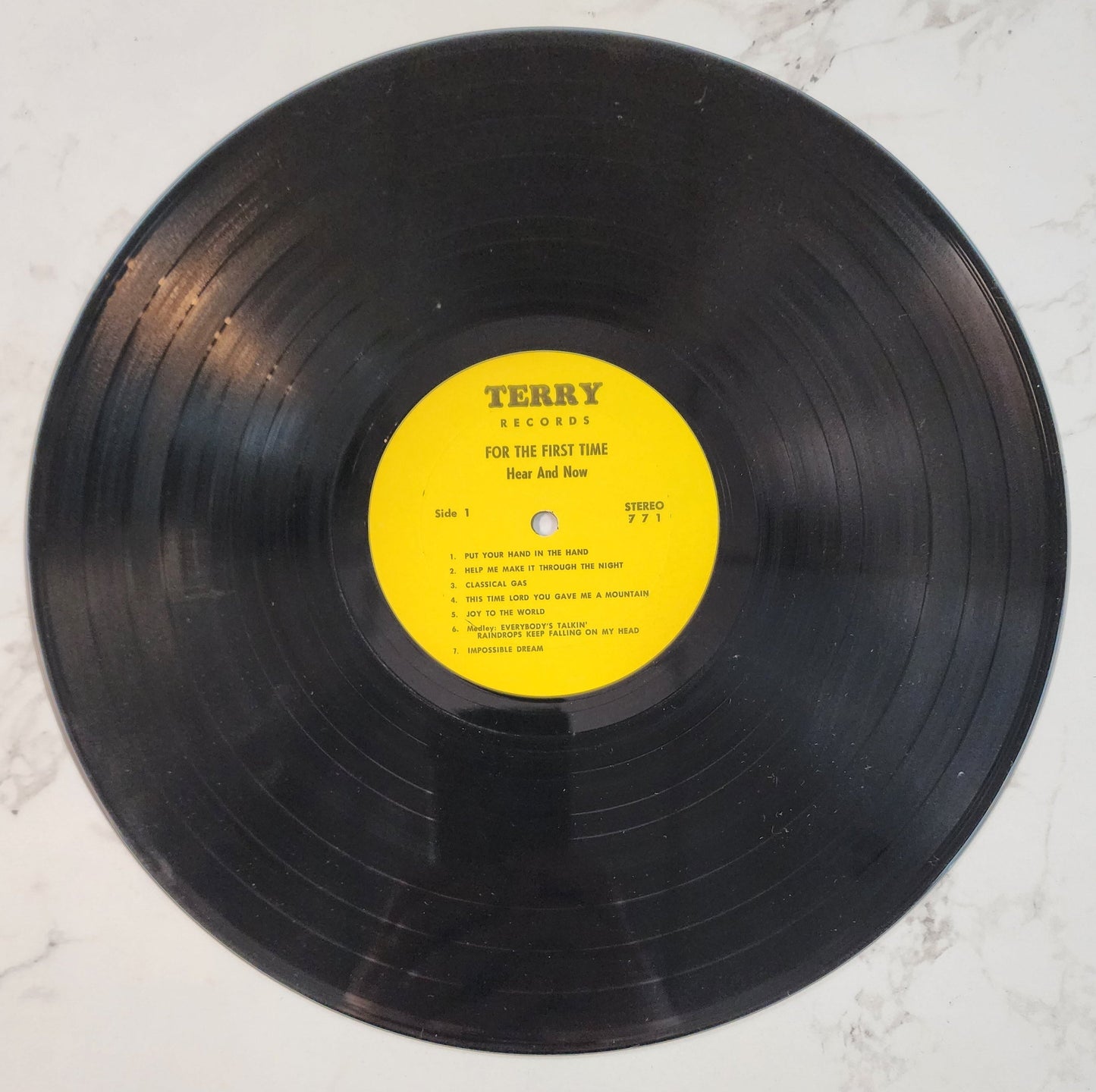 Hear and Now For The First Time Vinyl Record Album