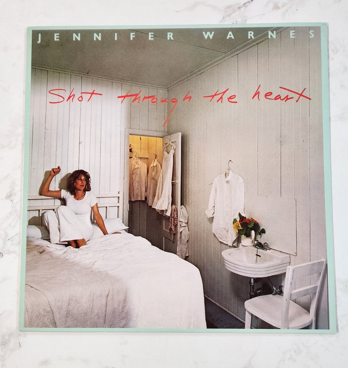 Jennifer Warnes Shot Through The Heart Vinyl Record Album