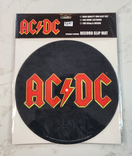 AC/DC Felt Record Slip Mat