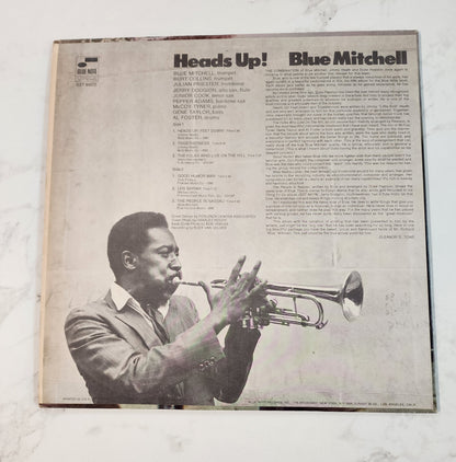 Blue Mitchell Heads Up Vinyl Record Album