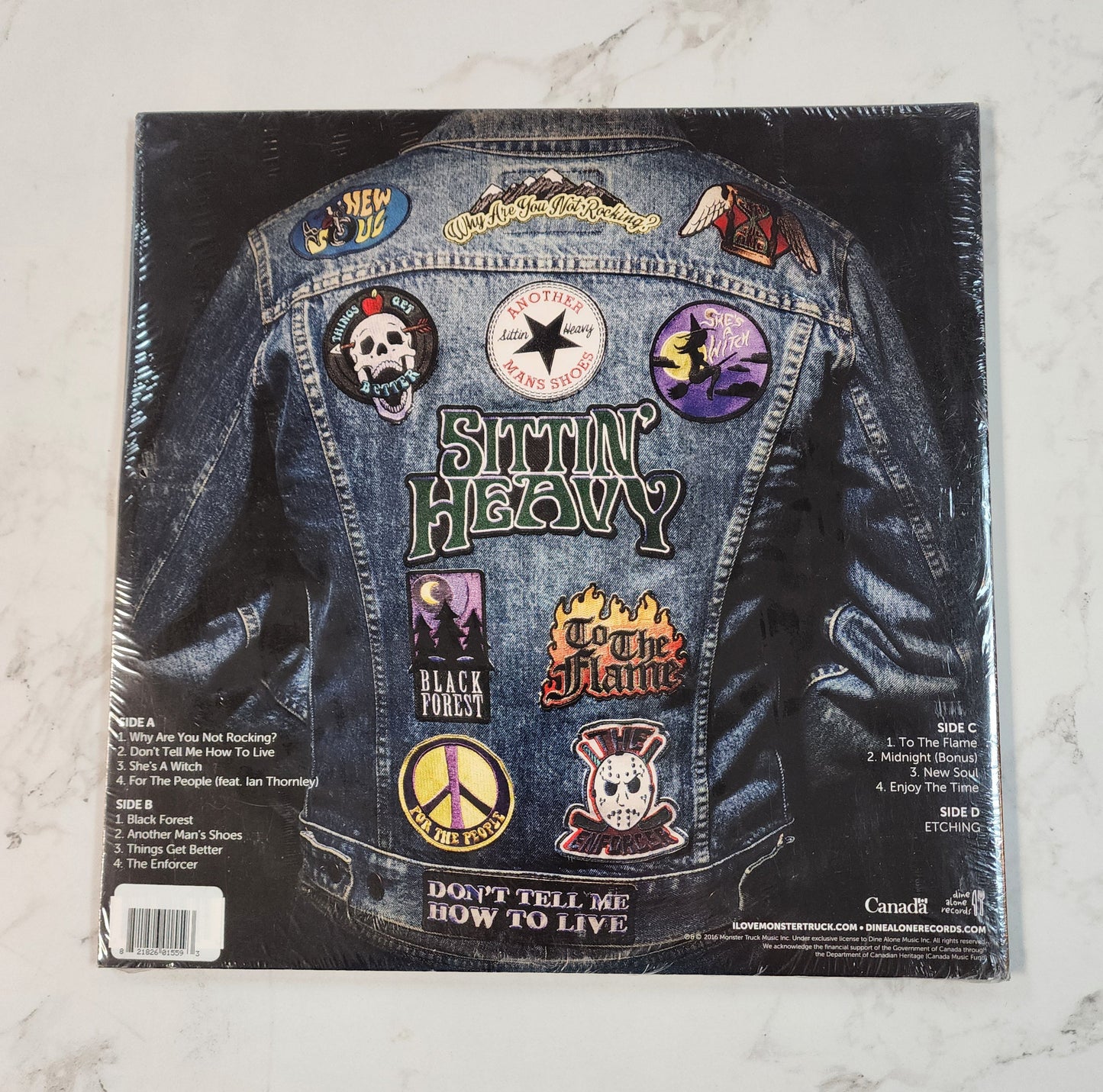 Monster Truck Sittin' Heavy Vinyl Record Album (Pre-Owned)