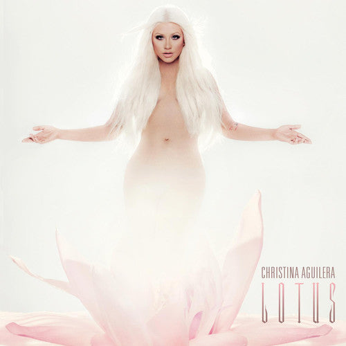 the album cover for Christina Aguilera - Lotus