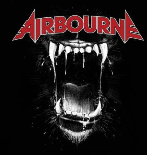 the album cover for Airbourne - Black Dog Barking