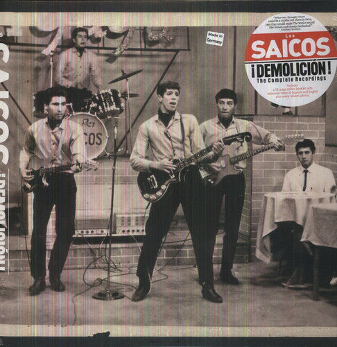 the album cover for Los Saicos - Demolicion