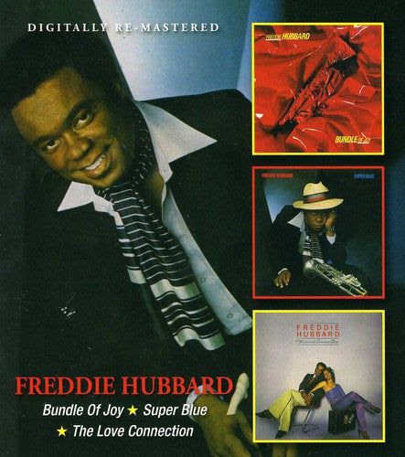 the album cover for Freddie Hubbard - Bundle Of Joy/Super Blue/The Love Connection [Import]
