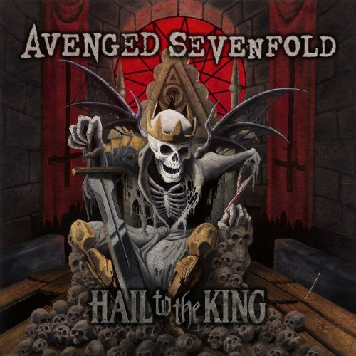 the album cover for Avenged Sevenfold - Hail To The King [Vinyl]
