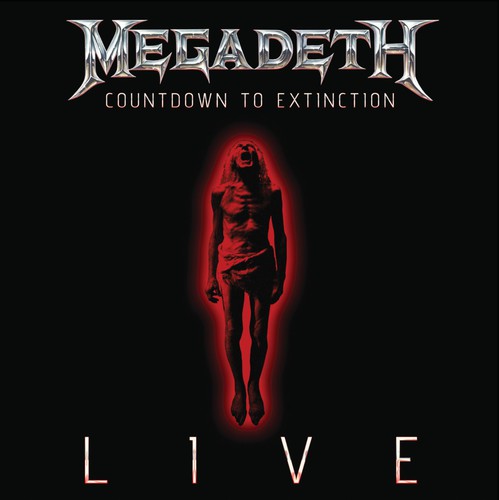 the album cover for Megadeth - Countdown to Extinction: Live