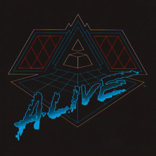 the album cover for Daft Punk - Alive 2007