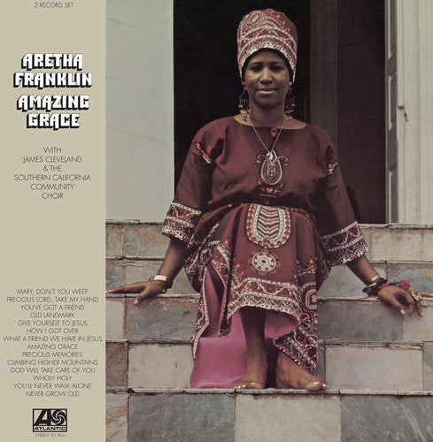 the album cover for Aretha Franklin - Amazing Grace [Vinyl]