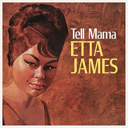 the album cover for Etta James - Tell Mama