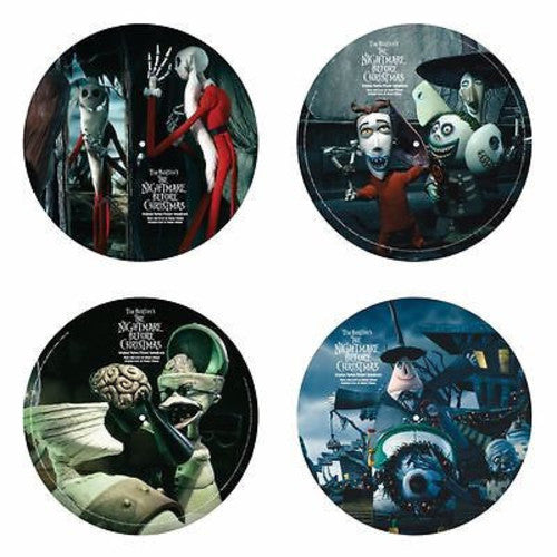 the album cover for Soundtrack - The Nightmare Before Christmas (Original Motion Picture Soundtrack)