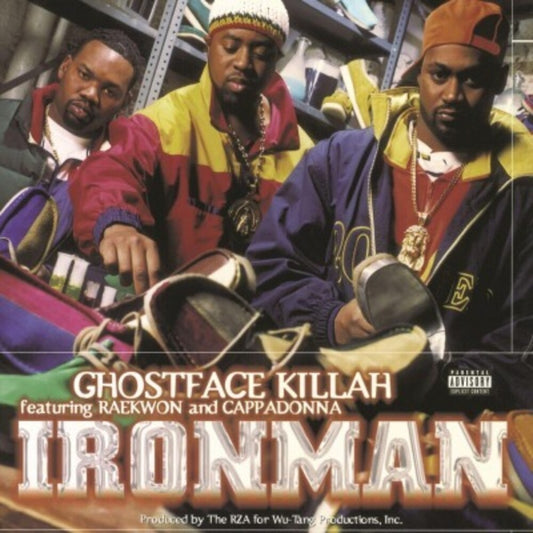 the album cover for Ghostface Killah - Ironman [180 Gram] (Hol)