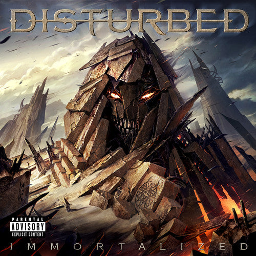 the album cover for Disturbed - Immortalized [Deluxe Version] [Limited Edition]